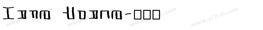 Hafe Space字体转换